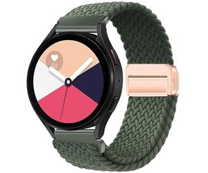 Magnetic Watch Strap for Garmin Vivoactive 6/5/3, 20mm Bracelet Nylon Sport Replacement Band for Garmin Vivomove 3/Sport/Style/Luxe/Trend/HR,D2 Air X10/Bounce 2