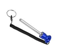 Magnetic Weight Pin for Strength Training - Easy Installation - Rust Resistant - Red - 5.5" Total Length - for Fitness Enthusiasts (Blue)