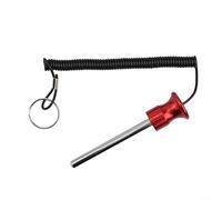 Magnetic Weight Stack Pin Complete with a Practical Safety Lanyard for Gym Users (10*100mm )