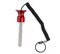 Magnetic Weight Stack Pin Complete with a Practical Safety Lanyard for Gym Users (10*80mm )