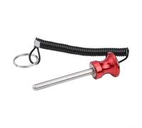Magnetic Weight Stack Pin Complete with a Practical Safety Lanyard for Gym Users (8*80mm )