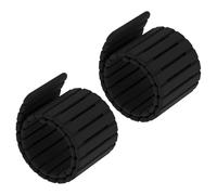 Magnetic Weighted Wristbands Sports Fitness Yoga Equipment Silicone Invisible Design Swimming Weight Training 2lb Set Closure(Black)