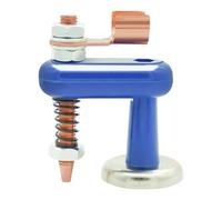 Magnetic Welding Ground Clamp - 300 Amp Capacity, Switchable ON/OFF Magnet | Safe and Efficient Putting Solution for Soldering Applications, Instantly Attaches to Surfaces