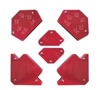 Magnetic Welding Positioner - 6 Pieces Magnetic Welding Stand Set | Welding Handles| Triangle Welding Stand Kit | Auxiliary Welding Design Tool