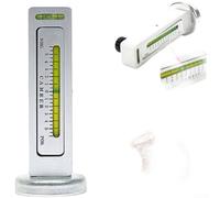 Magnetic Wheel Alignment Gauge Camber Adjustment Tool with Strong Magnet Base for Precise Caster Reading, Plastic Body, Dual Scale cm/inch, Grey