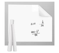Magnetic Whiteboard Paper, Magnetic Whiteboard Contact Paper Self Adhesive Dry Erase Electrostatic Removable Multiple Sizes White(17.8x393.8IN(0.45x10m))