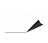 Magnetic Whiteboard Paper, Smooth Surface Dry Erase Self Adhesive Magnetic Whiteboard Sticker White Multiple Sizes(100x180cm)