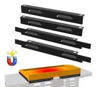 Magnetic Wind Guards for Blackstone 28 Inch Griddle, Wind Screen for Blackstone Griddle Accessories, Grill Accessories Protect Flame Hold Heat, Compatible with Cover Hood, Rear Grease Cup&Side Shelf