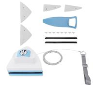Magnetic Window Cleaner, Adjustable Magnet Brush, 6.3x5.12x2.36 Inches High-Rise Double-Sided Glass Cleaning Tool, Ergonomic Wiper, Safe Glider Washer for, Sliding Doors, and Tall Buildings