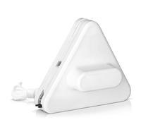 Magnetic Window Cleaner,Double Sided Window Cleaner,with Cleaning Brush,Adjustable Magnetic Cleaning Tools Safe Anti-Drop Design Suitable for 3-10 Mm Glass (White)