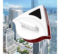 Magnetic Window Cleaner for Double Glazing 15-24mm Clean Both Sides at Once with Water Reservoir Microfibre Pads Safety Cord Easy Cleaning for Upstairs Windows