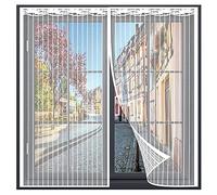 Magnetic Window Fly Screen Net,150x200cm Mosquito Magnetic Window Screen,Fly Screen Mosquito Magnetic Window Screen,for French Doors/Sliding Glass Doors/Patio Doors