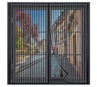 Magnetic Window Fly Screen Net,90x110cm Mosquito Magnetic Window Screen,Fly Screen Mosquito Magnetic Window Screen,for French Doors/Sliding Glass Doors/Patio Doors