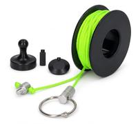 Magnetic Wire Puller ABS Magnet Nylon Wire Pulling System Flexible Wall Cable Routing Tool with Nylon Rope and Magnets Cable Puller for Electrical Installation