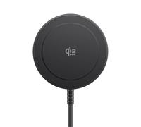 Magnetic Wireless Charger, 25W 5ft Qi2 Fast Charging Pad Compatible With MagSafe for iPhone Air/17e/17/16/15/14/13/12, AirPods 4/3/2/Pro, Pixel 10 Series & More(No Adapter)-Black