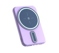 Magnetic Wireless Charger - Battery Bank Pack for Fast Charging | Abs with High-Capacity Storage, Compact Magnetic Wireless Function, Travel, Outdoor, Fitness, Home Charging Use