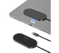 Magnetic Wireless Charger for iPad Pro 11 (1st/2nd/3rd/4th) & iPad Air 11 (M2/M3) & iPad Air 10.9 (4t, 27W Fast Charging Smart Connector Alloy Wireless Charging Pad with USB-C Cord Cable