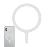 Magnetic Wireless Charging Ring - 5cm Metal Phone Mount, Adhesive Attachment, Efficient Power Delivery, Desk Bedside Travel Car Use | Practical Universal Cell Phone Holder for Men Women Every