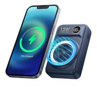 Magnetic Wireless Power Bank 20000 mAh External Battery Portable Charger PD 20 W USB-A/Type-C 22.5 W Fast Charging Charger with LED Display for iPhone 14 13 12 Mini Pro Max