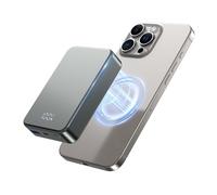Magnetic Wireless Power Bank, 26800mAh Portable Charger, USB C in & Out Phone Battery Pack for iPhone 17/16/15/4/13/12 Series and Others Android Phones (Grey)