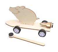 Magnetic Wood Model, DIY Car Assembly Kit, Mini Car Model with Magnet, Educational Wooden Playset, Desk Decor Style, Kids Learning Use Handmade Wooden Models, Educational Cars Puzzle Set