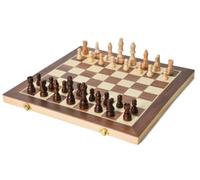 Magnetic Wooden Chess Set Foldable Portable Eonal Chess Board with Interior Sto Perfect for Kids & Adults Ideal for Internatal Play & Collect