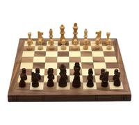 Magnetic Wooden Chess Set with Storage, Educational Enlightenment Game, for Kids Beginners & Adults