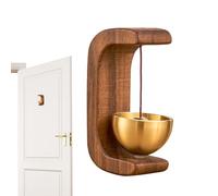 Magnetic Wooden Door Connection, Magnetic Door Chime in the Shape of a C, Entrance Decoration Door, Dealer When Opening the Door Opening, Magnetic Wooden Wind Carillon