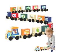 Magnetic Wooden Train Game For Early Learning and Educational Toys, Fine Motor Skills Development - Perfect for Use in the Living Room or Bedroom, for Family Activities,