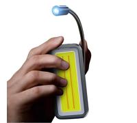 Magnetic Work Light - 2000mAh Cordless Flashlight, 5.75x2.17x1.22 Inch LED Work Light Rechargeable with High Output, Portable Inspection Lamp, Maintenance Tool for Mechanics Inspection Repair