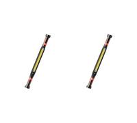 Magnetic Work Light, Rechargeable Underhood Magnetic Light with Hooks Portable Work Light for Car Repairing, Garage, Workshop, Emergency (A-2PC)