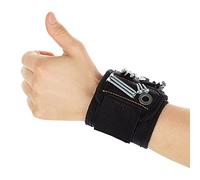 Magnetic Wrist Support Band, Adjustable Strap Band Powerful Magnets Hand Tools Wristband Brace Belt for Holding Tools Gift for Men