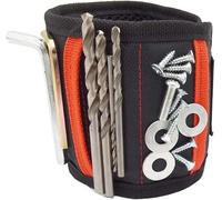 Magnetic Wristband for Holding Screws, Nails, and Tools - 10 Strong Magnets - Great Gifts for Dad, Men - DIY Tool Accessory for Home Improvement, Repair, Construction