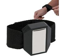 Magnetic Wristband for Screws - Construction Parts Magnetic Grabber,Magnetic Wristband Tool Holder for Screws Pins Clips for Adults