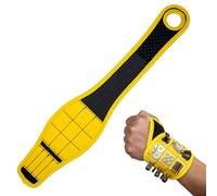 Magnetic Wristband for Tools - Magnetics Tool Belts, 15.79x2.56 inches Comfortable Wrist Strap | 9 Magnets Tool Wristband, Wrist Strap, Cool Gadget for Holding Screws, Nails and Drill Bits