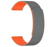 Magnetic Wristband, Quick Installation Detached Soft Magnetic Silicone Replacement Strap Compatible For PLAUD NotePin AI Recorder(Gray)
