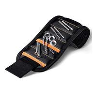 Magnetic Wristband, Special DIY Gift for Men with 15 Powerful Magnets and Breathable Comfortable Bracer, Father Husband Friend Carpenter Tool Belt Holding Screws Nails Bolts Drill