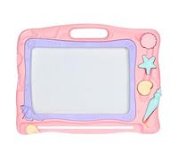 Magnetic Writing Board - Kids Art Pad, Dust-free, Easy Wipe Clean Drawing Toy, Colorful Educational Board, Pen Stamps Included | Birthdays