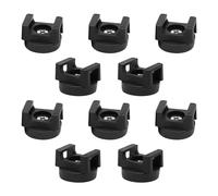 Magnetic Zip Tie Mount, 22mm Magnetic Cable Zip Tie Base Multipurpose Cable Organizer Clip Wire Ties Mount for Home Office Car Boat Cable Wire Organization (10)