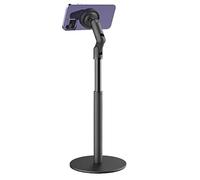 Magnetischer Telefonständer Für Den Schreibtisch | Höhenverstellbare Magnetische Halterung - Um 360 Grad Drehbarer Handy-Ständer, Für Videoaufnahmen, Filmen, Tischplatten, Zuhause, Autoreisen
