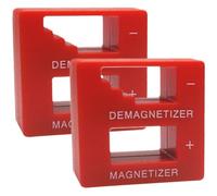 Magnetizer Demagnetizer 2pcs 2 in 1 Screwdriver Magnetizers Magnetic Tool for Screwdrivers Tips Screw Bits Practical Small