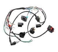 Magneto Ignition Coil Rotor Stator For 70 90 110 CC Full Vehicle Wiring Harness Line 6-Level Coil Ignition CDI Off-Road Motorcycle ATV Accessories