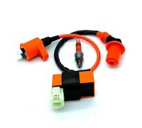 Magneto Ignition Coil Rotor Stator For GY6 50 60 80 125 150cc Moped Scooter ATV Go Carts Motorcycle Ignition CDI Device 3PCS 6 Pins AC CDI Box Ignition Coil