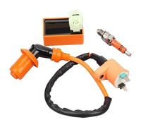 Magneto Ignition Coil Rotor Stator For GY6 50cc 110cc 125cc 150cc 4-stroke Engines Scooters Motorbike CDI Ignition Control Module Motorcycle Ignition Coil CDI Box Kit
