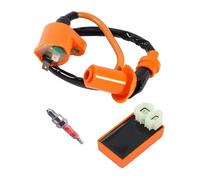 Magneto Ignition Coil Rotor Stator For GY6 50Cc 125Cc 150Cc 4-Stroke Engine Scooter Motorcycle CDI Ignition Module Motorcycle Ignition Coil CDI