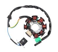 Magneto stator assembly AC generator stator Motorcycle 8 Coil Stator Ignition Coil Magneto Fit For GY6 49cc 50cc 110cc 125cc 150cc 139QMB 147QMD 152QMI 157QMJ