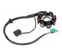 Magneto stator assembly Fit For GY6 Motorcycle 8 Coil Stator Ignition Coil Magneto 49cc 50cc 110cc 125cc 150cc 139QMB 147QMD 152QMI 157QMJ AC generator stator