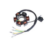 Magneto Stator Coil Ignition Magneto Flywheel Stator Rotor For 50cc 70cc 90cc 110cc 125cc PIT Quad Dirt Bike ATV Buggy 6 Coil Pole Motorbike Stator