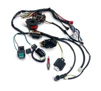 Magneto Stator Coil Ignition Motorcycle Full Complete Wiring Harness Cdi Stator 6 Coil For Atv Quad Pit Bike Buggy Go Kart 50cc 70cc 110cc 125cc Motorbike