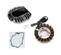Magneto Stator For FZ 6 FZ6 FZ6N FZ6S 2004 2005 2006 2007 2008 2009 Engine Stator Coil And Voltage Regulator Rectifier With Gasket(A)